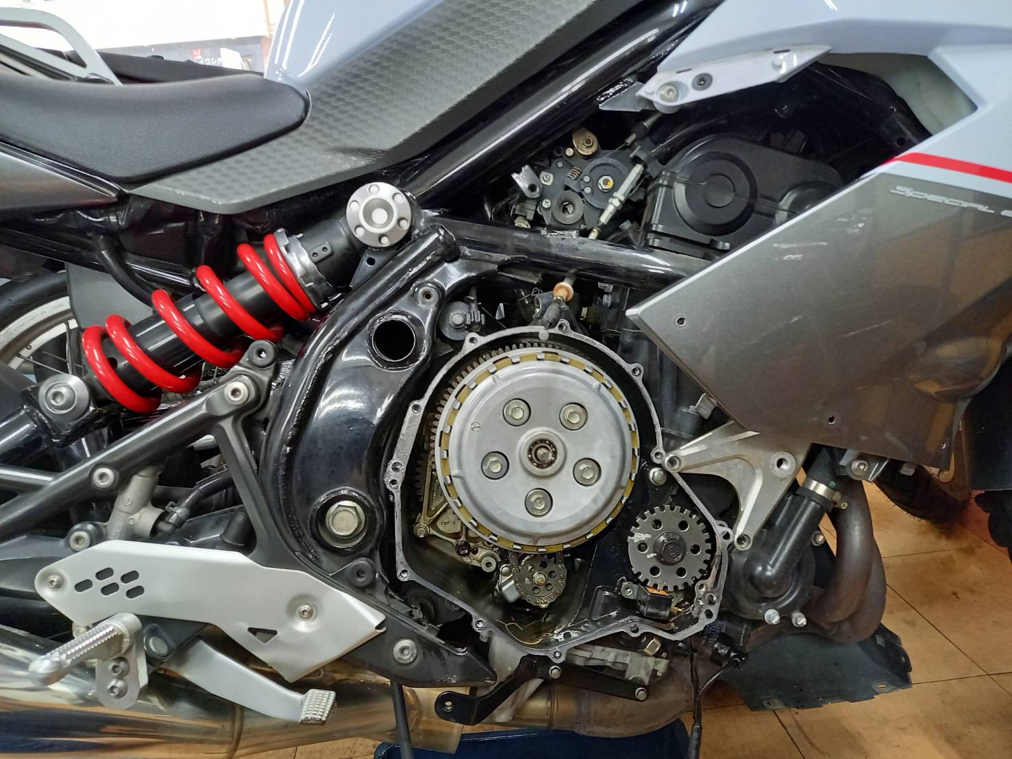NINJA400Rのパルサーコイル交換☆ | ストラテジー【福岡市にある街の